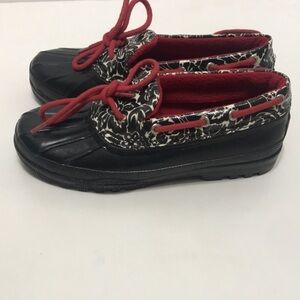 𝅺Sperry Women’s Duck Low Cut Rubber Rain Shoes 6